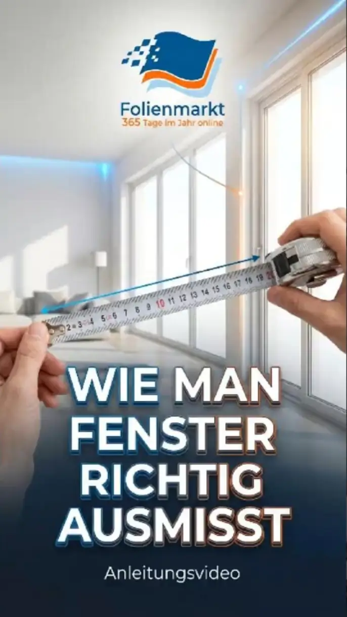 Fenster richtig ausmessen abspielen