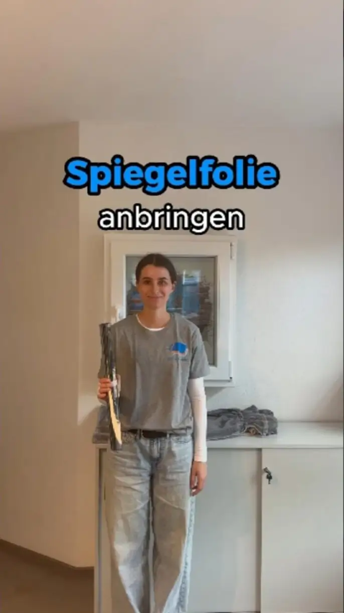 Spiegelfolie verlegen abspielen