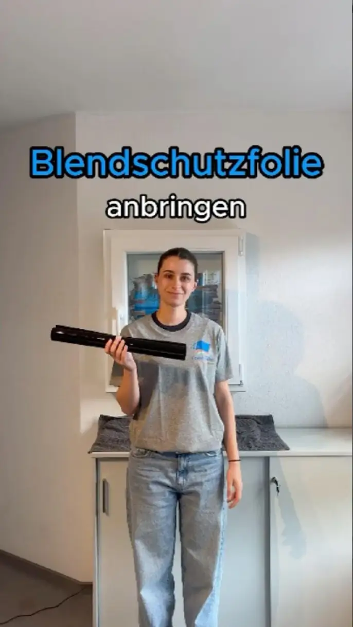 Blendschutzfolie verlegen abspielen