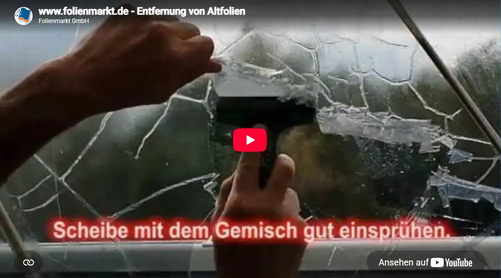 Entfernung von Altfolien – Video abspielen