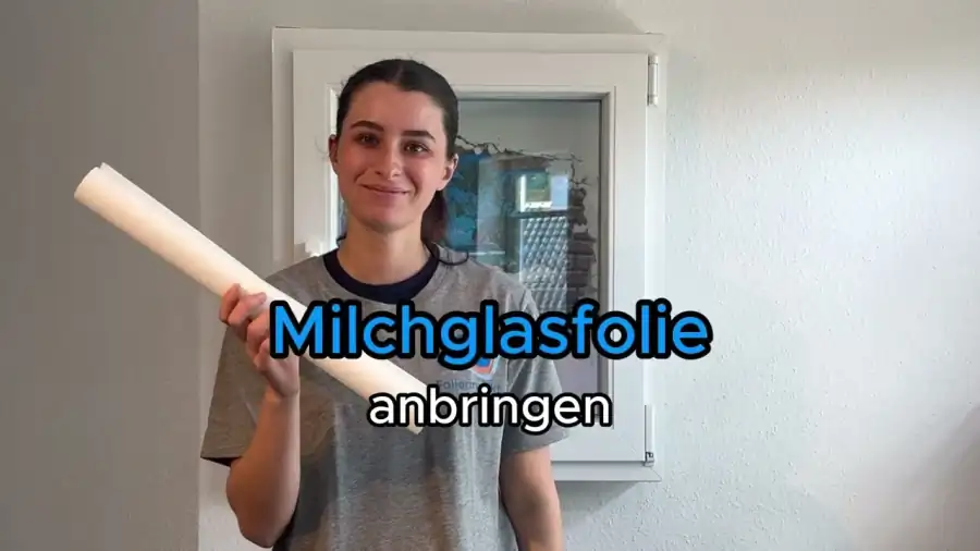 Milchglasfolie verlegen abspielen