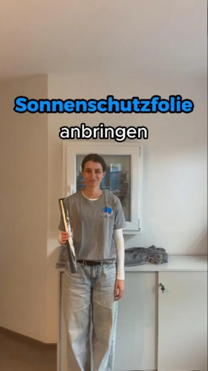 Sonnenschutzfolie anbringen abspielen