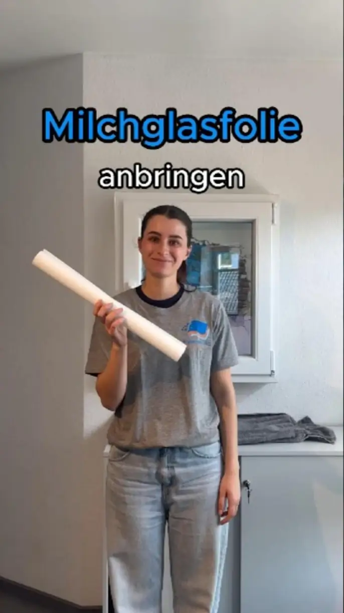 Milchglasfolie verlegen abspielen