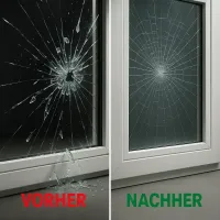 Splitterschutzfolien Klar 4 mil