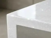 EG-EF 690 - Folie für Möbel und Wand, Glitzer und Glanz, Weiß