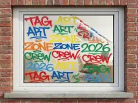 Antikratzfolien und Antigraffitifolien Klar transparent 6 mil